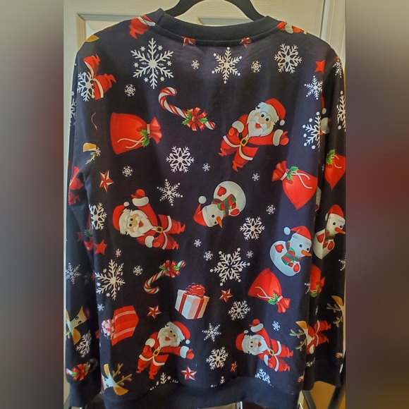 Women's Christmas Lightweight Pullover - Picture 3 of 4